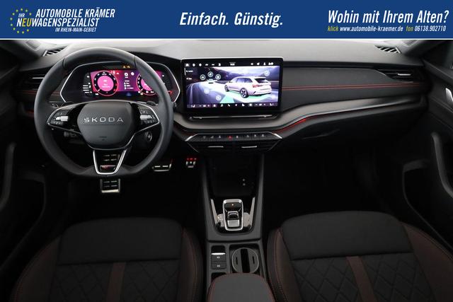 Skoda Octavia Combi 2.0 TSI 195 kW RS DSG, Pano, Standheizung, AHK, Navi, Matrix, Canton, Side, Winter, 5 J.-Garantie 