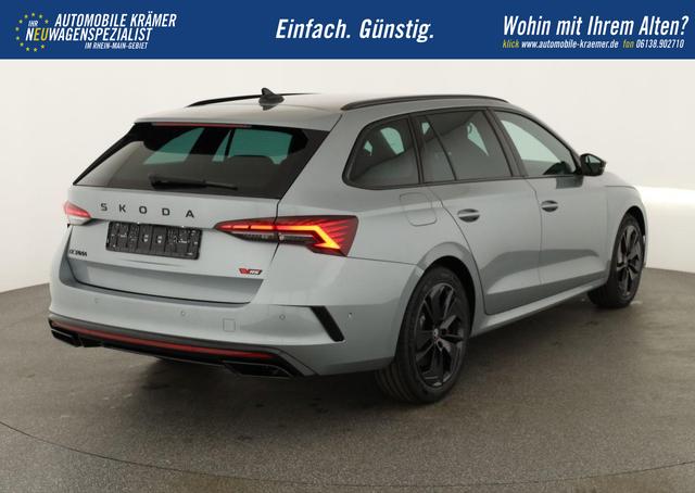Skoda Octavia Combi 2.0 TSI 195 kW RS DSG, Standheizung, AHK, Navi, Matrix, Side, Winter, 5 J.-Garantie 
