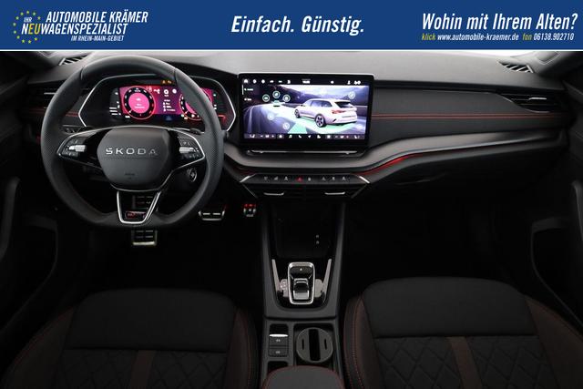 Skoda Octavia Combi 2.0 TSI 195 kW RS DSG, Standheizung, AHK, Navi, Matrix, Side, Winter, 5 J.-Garantie 