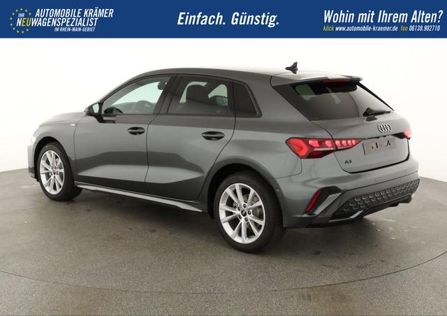 Audi A3 Sportback TFSI 110 kW S line 35 S-tronic S-LINE, AHK, Matrix, Navi, el. Klappe, Kamera, Winter, 3 J.-Garantie 