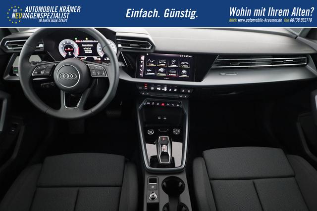 Audi A3 Sportback TFSI 110 kW S line 35 S-tronic S-LINE, AHK, Matrix, Navi, el. Klappe, Kamera, Winter, 3 J.-Garantie 