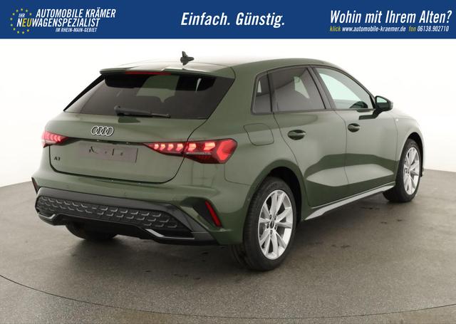 Audi A3 Sportback TFSI 110 kW S line 35 S-tronic S-LINE, AHK, Matrix, Navi, el. Klappe, Kamera, Winter, 3 J.-Garantie 