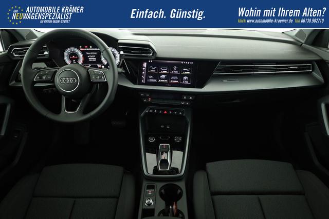 Audi A3 Sportback TFSI 110 kW S line 35 S-tronic S-LINE, AHK, Matrix, Navi, el. Klappe, Kamera, Winter, 3 J.-Garantie 