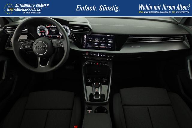 Audi A3 Sportback TFSI 110 kW S line 35 S-tronic S-LINE, AHK, Matrix, Navi, el. Klappe, Kamera, Winter, 3 J.-Garantie 