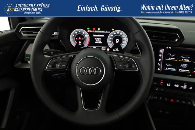 Audi A3 Sportback TFSI 110 kW S line 35 S-tronic S-LINE, AHK, Matrix, Navi, el. Klappe, Kamera, Winter, 3 J.-Garantie 