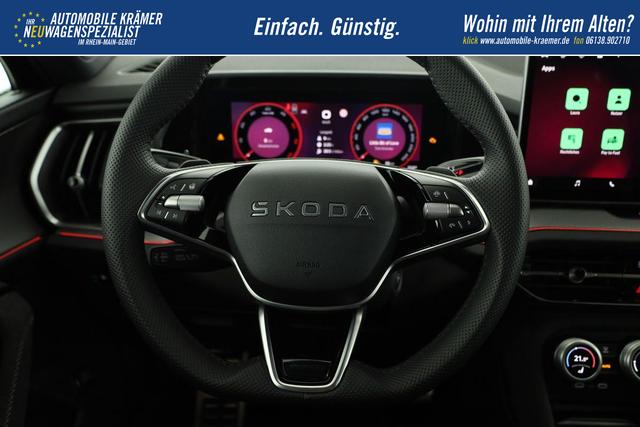 Skoda Kodiaq 2.0 TDI 142 kW 4x4 Sportline DSG Sportline, AHK, Navi, Matrix, el. Klappe, Side, Winter, 19-Zoll 