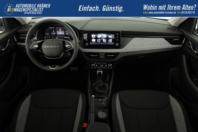 Skoda Kamiq Selection 1.5 TSI DSG Selection, AHK, LED, Kamera, Ladeboden, Winter, 16-Zoll 