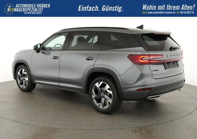 Skoda Kodiaq 2.0 TDI 142 kW 4x4 Sportline DSG Sportline, Pano, AHK, Navi, Matrix, el. Klappe, Side, Winter, 19-Zoll 