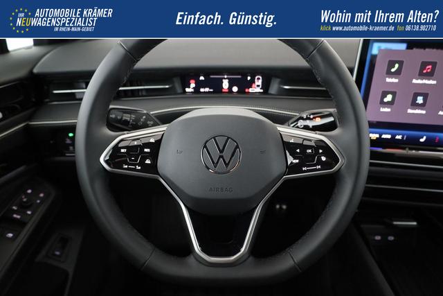 Volkswagen ID.7 Limousine Pro 210 kW Black, HuD, IQ.Light, IQ.Drive, AreaView, Side, Winter, 20-Zoll 
