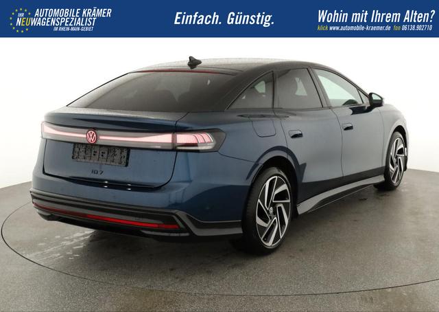 Volkswagen ID.7 Limousine Pro 210 kW Black, HuD, IQ.Light, IQ.Drive, AreaView, Side, Winter, 20-Zoll 