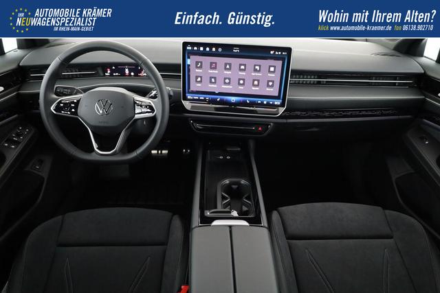 Volkswagen ID.7 Limousine Pro 210 kW Black, HuD, IQ.Light, IQ.Drive, AreaView, Side, Winter, 20-Zoll 