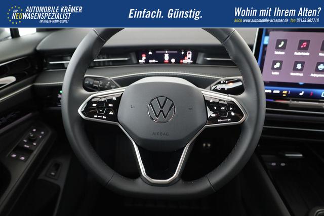 Volkswagen ID.7 Limousine Pro 210 kW Black, HuD, IQ.Light, IQ.Drive, AreaView, Side, Winter, 20-Zoll 