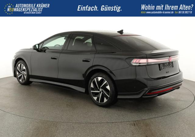 Volkswagen ID.7 Limousine Pro 210 kW Black, AHK, HuD, IQ.Light, IQ.Drive, AreaView, Side, Winter, 19-Zoll 