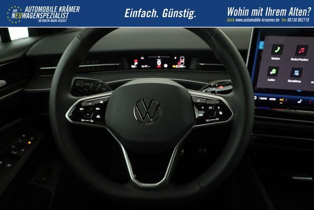 Volkswagen ID.7 Limousine Pro 210 kW Black, AHK, HuD, IQ.Light, IQ.Drive, AreaView, Side, Winter, 19-Zoll 