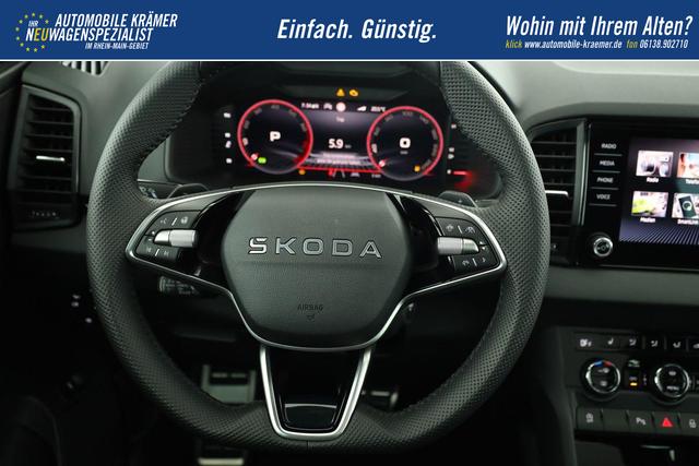 Skoda Karoq Sportline 4x4 2.0 TSI DSG Sportline, Pano, AHK, Navi, Matrix, Side, Winter, 5 J.-Garantie 
