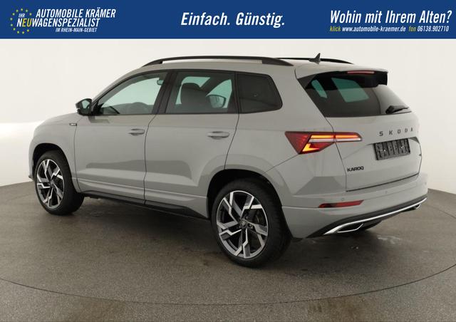 Skoda Karoq Sportline 4x4 2.0 TSI DSG Sportline, Pano, AHK, Navi, Matrix, Side, Winter, 5 J.-Garantie 