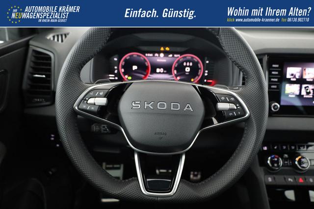 Skoda Karoq Sportline 4x4 2.0 TSI DSG Sportline, Pano, AHK, Navi, Matrix, Side, Winter, 5 J.-Garantie 