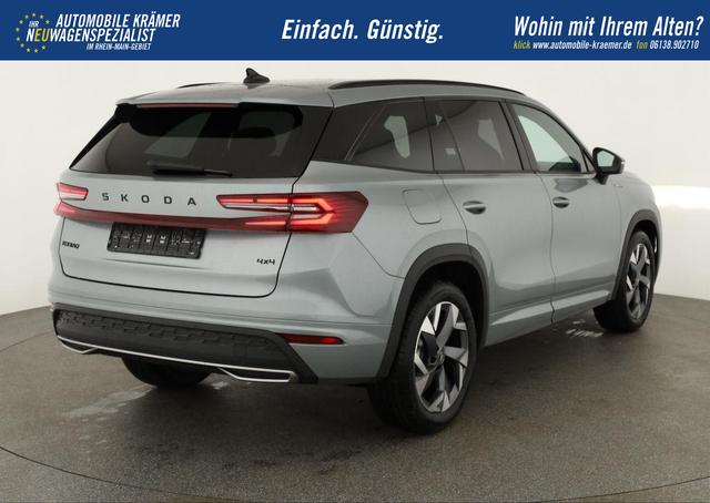 Skoda Kodiaq 2.0 TDI 142 kW 4x4 Sportline DSG Sportline, AHK, Navi, Matrix, el. Klappe, Side, Winter, 19-Zoll 
