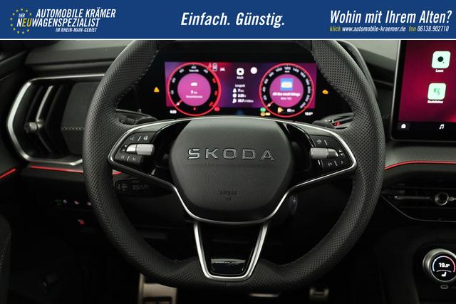 Skoda Kodiaq 2.0 TDI 142 kW 4x4 Sportline DSG Sportline, AHK, Navi, Matrix, el. Klappe, Side, Winter, 19-Zoll 