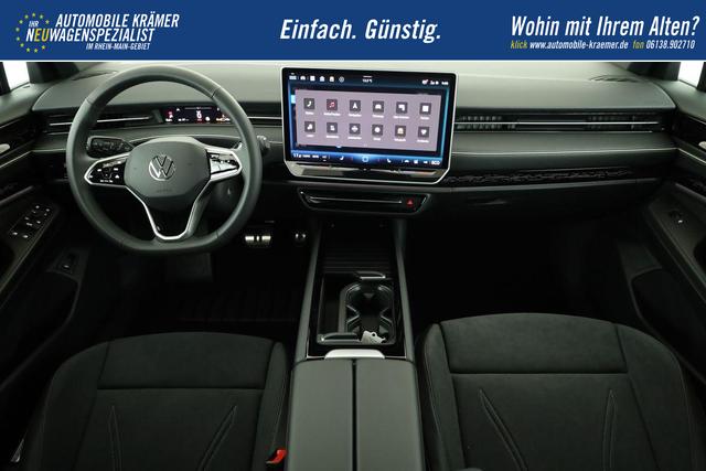 Volkswagen ID.7 Limousine Pro 210 kW Black, AHK, HuD, IQ.Light, IQ.Drive, AreaView, Side, Winter, 19-Zoll 