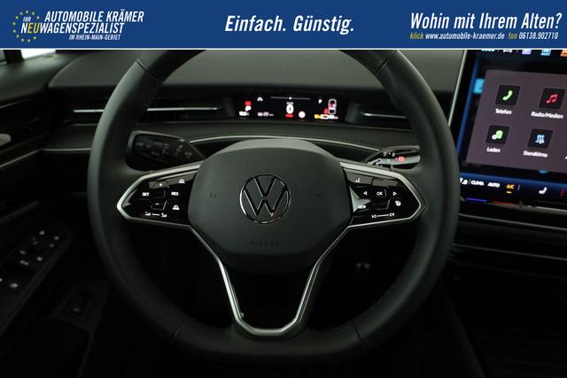 Volkswagen ID.7 Limousine Pro 210 kW Black, AHK, HuD, IQ.Light, IQ.Drive, AreaView, Side, Winter, 19-Zoll 