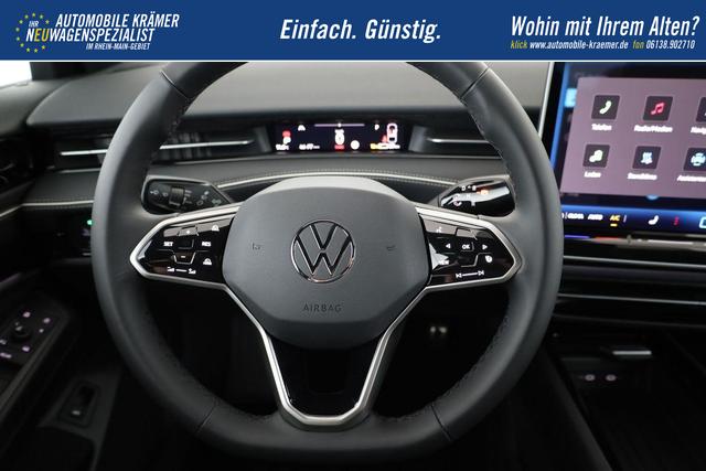 Volkswagen ID.7 Limousine Pro 210 kW Black, AHK, HuD, IQ.Light, IQ.Drive, AreaView, Side, Winter, 20-Zoll 