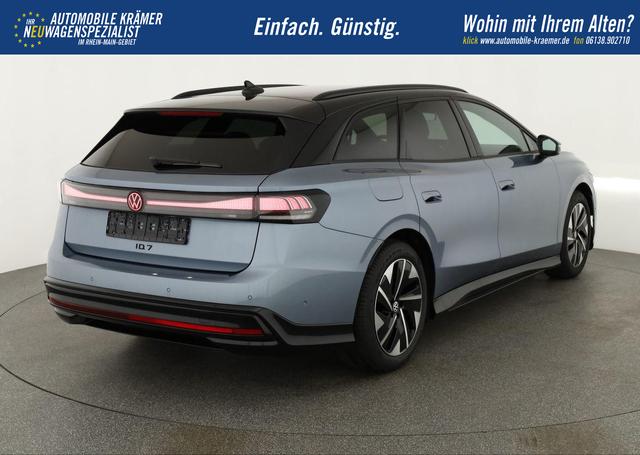 Volkswagen ID.7 Tourer Pro Black, AHK, HuD, IQ.Light, IQ.Drive, AreaView, Side, Winter, 19-Zoll 
