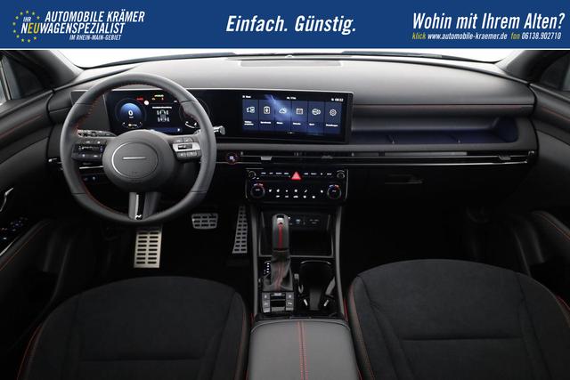 Hyundai TUCSON 1.6 T-GDI DCT 4WD N-LINE, el. Klappe, Teilleder, Navi, Kamera, ACC 