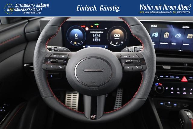 Hyundai TUCSON 1.6 T-GDI DCT 4WD N-LINE, el. Klappe, Teilleder, Navi, Kamera, ACC 