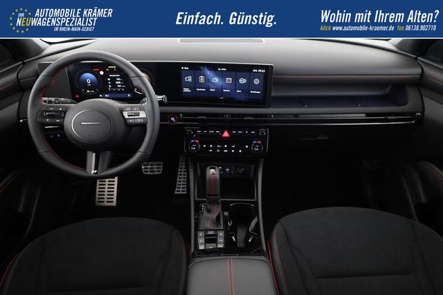 Hyundai TUCSON 1.6 T-GDI DCT 4WD N-LINE, AHK, el. Klappe, Teilleder, Navi, Kamera, ACC 