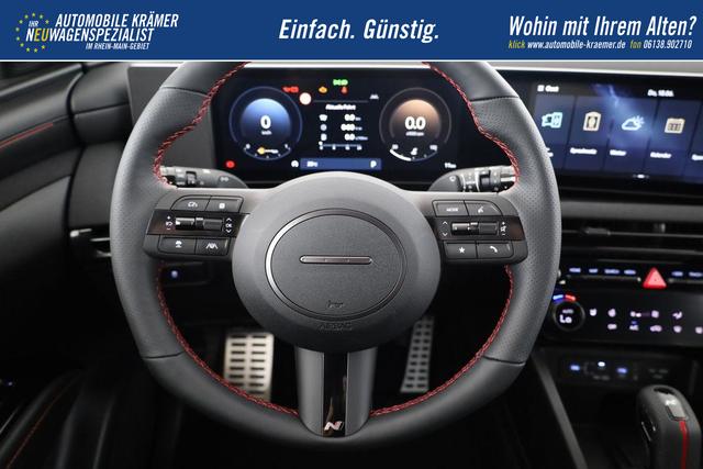 Hyundai TUCSON 1.6 T-GDI DCT 4WD N-LINE, AHK, el. Klappe, Teilleder, Navi, Kamera, ACC 