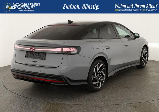 Volkswagen ID.7 Limousine Pro 210 kW Black, HuD, IQ.Light, IQ.Drive, AreaView, Side, Winter, 20-Zoll 