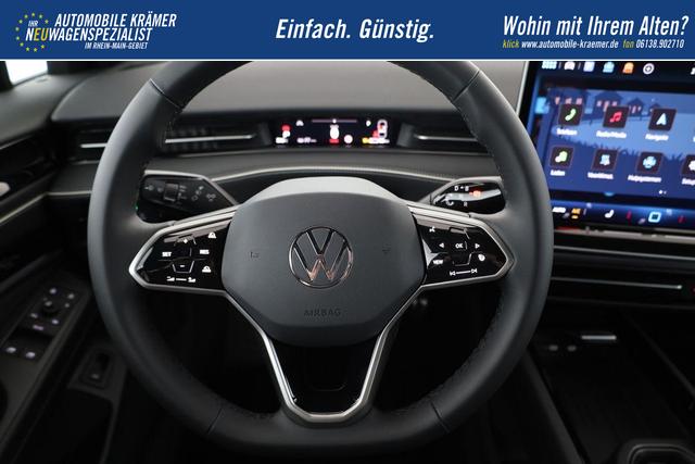 Volkswagen ID.7 Limousine Pro 210 kW Black, AHK, HuD, IQ.Light, IQ.Drive, AreaView, Side, Winter, 20-Zoll 