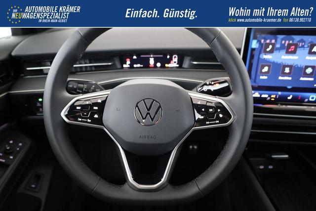 Volkswagen ID.7 Limousine Pro 210 kW Black, HuD, IQ.Light, IQ.Drive, AreaView, Side, Winter, 20-Zoll 