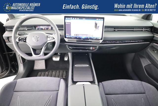Volkswagen ID.7 Limousine Pro 210 kW Black, AHK, HuD, IQ.Light, IQ.Drive, AreaView, Side, Winter, 20-Zoll 