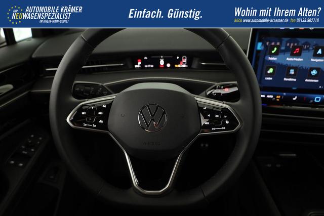 Volkswagen ID.7 Limousine Pro 210 kW Black, AHK, HuD, IQ.Light, IQ.Drive, AreaView, Side, Winter, 19-Zoll 