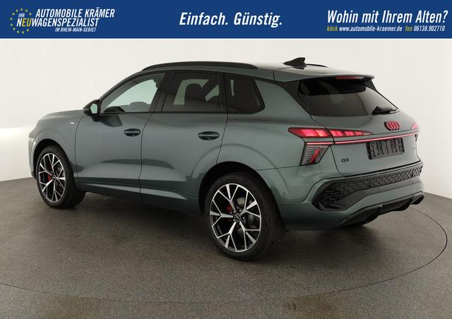 Audi Q3 TFSI quattro 150 kW S-LINE, AHK, Navi, AreaView, Side, Sound, Winter, 20-Zoll 