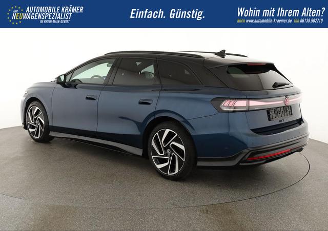 Volkswagen ID.7 Pro 210 kW Tourer Black, AHK, HuD, IQ.Light, IQ.Drive, AreaView, Side, Winter, 20-Zoll 