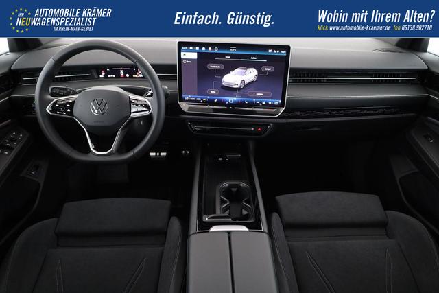 Volkswagen ID.7 Pro 210 kW Tourer Black, AHK, HuD, IQ.Light, IQ.Drive, AreaView, Side, Winter, 20-Zoll 