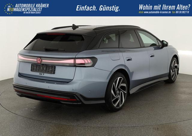 Volkswagen ID.7 Tourer Pro Black, AHK, HuD, IQ.Light, IQ.Drive, AreaView, Side, Winter, 20-Zoll 
