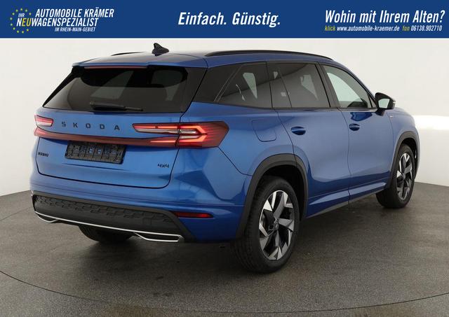 Skoda Kodiaq 2.0 TSI 150 kW 4x4 Sportline DSG Sportline, AHK, Navi, Matrix, Side, Kamera, Winter, 19-Zoll, 4 J.-Garantie 