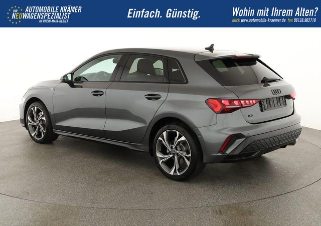 Audi A3 Sportback TFSI quattro 150 kW S line S-LINE, AHK, Navi, el. Klappe, Sound, Winter, 18-Zoll, 3-J. Garantie 