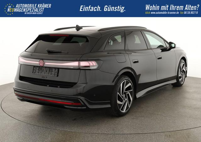 Volkswagen ID.7 Tourer Pro Black, AHK, HuD, IQ.Light, IQ.Drive, AreaView, Side, Winter, 20-Zoll 