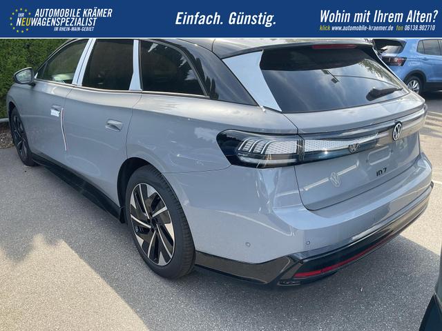 Volkswagen ID.7 Kombi Pro 210 kW Tourer Black, AHK, HuD, IQ.Light, IQ.Drive, AreaView, Side, Winter, 19-Zoll 