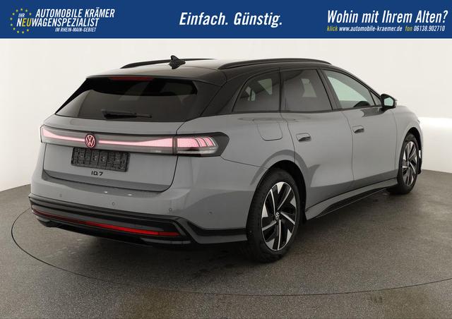 Volkswagen ID.7 Tourer Pro Black, AHK, HuD, IQ.Light, IQ.Drive, AreaView, Side, Winter, 19-Zoll 