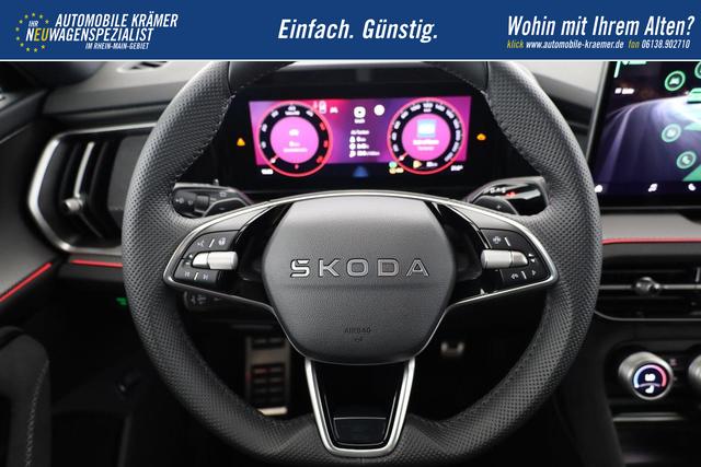 Skoda Kodiaq 2.0 TDI 142 kW 4x4 Sportline DSG Sportline, AHK, Navi, Matrix, el. Klappe, Side, Winter, 19-Zoll, 4-J Garantie 