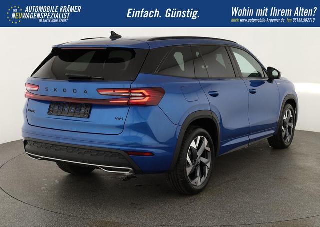 Skoda Kodiaq 2.0 TDI 142 kW 4x4 Sportline DSG Sportline, AHK, Navi, Matrix, el. Klappe, Side, Winter, 19-Zoll, 4-J Garantie 