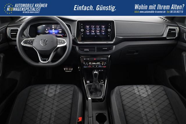 Volkswagen T-Cross 1.5 TSI 110 kW R-Line DSG R-Line, IQ.Light, Navi, Side, Kamera, Winter, 18-Zoll 