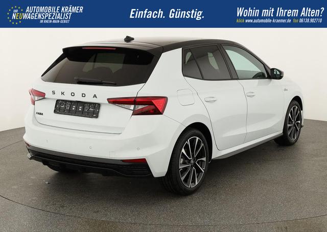 Skoda Fabia Monte Carlo 1.5 TSI DSG Carlo, LED, Kamera, App-Connect, Winter, 17-Zoll, 5. J-Garantie 