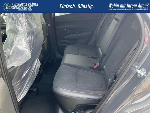 Hyundai TUCSON 1.6 T-GDI DCT 4WD N-LINE, AHK, el. Klappe, Teilleder, Navi, Kamera, ACC 